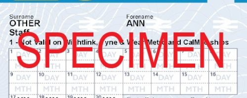 Staff Travel Card renewal