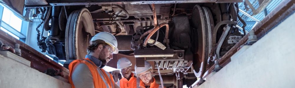 Interactive railway careers map