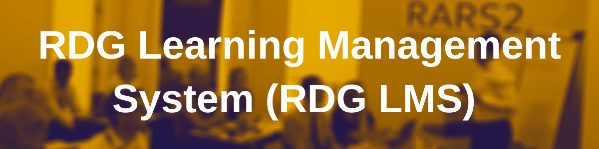 RDG Learning Management System