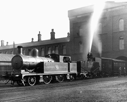 Fire engine train Fire engine train