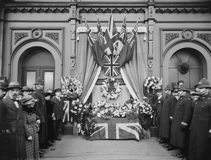 War memorial at station War memorial at station