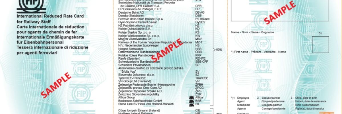 FIP Card renewal for 2027/28